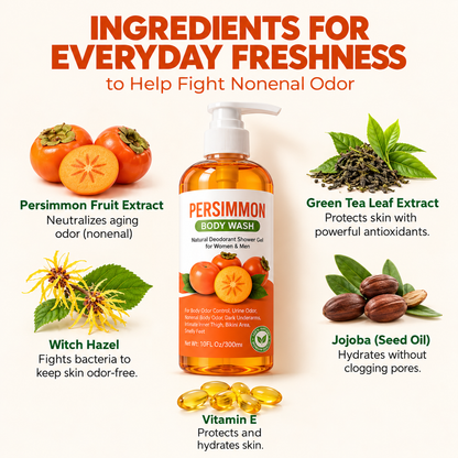 Persimmon Deodorizing Body Wash